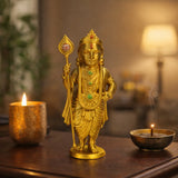 Swarna Murugan Golden Idol (Full Gold Finish)