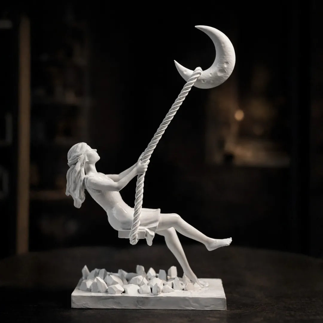 Moon Girl - A Sculpture for the Dreamers