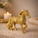 Aurum Gold Stallion – Luxury Horse Sculpture