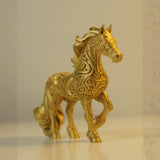 Aurum Gold Stallion – Luxury Horse Sculpture