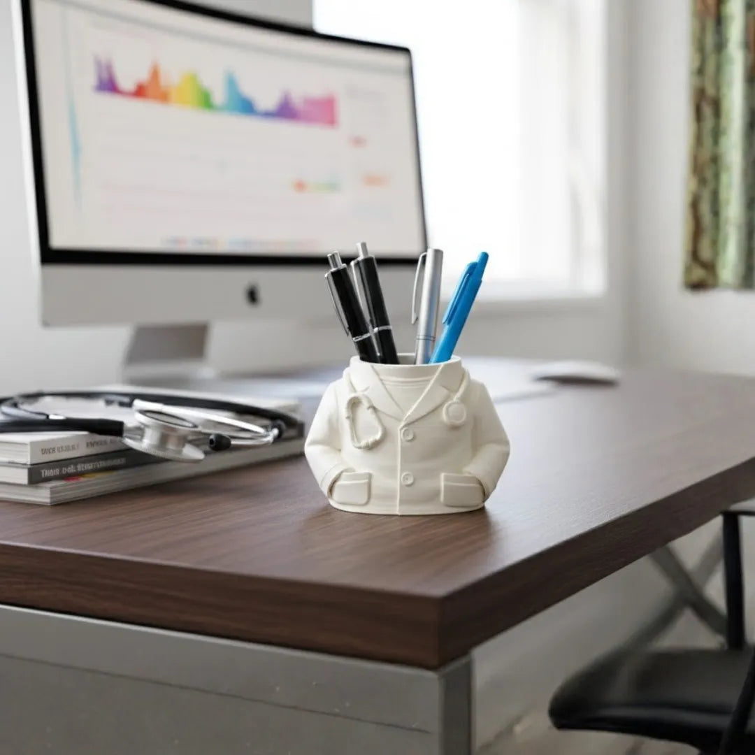 Doctor’s Coat Pen Holder – A Tribute to Care & Craft