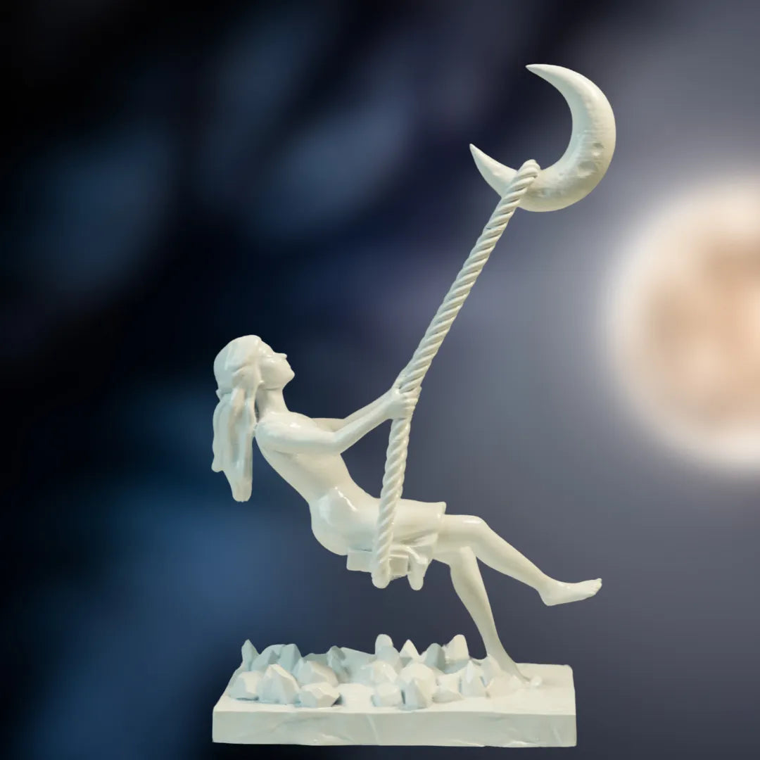 Moon Girl - A Sculpture for the Dreamers