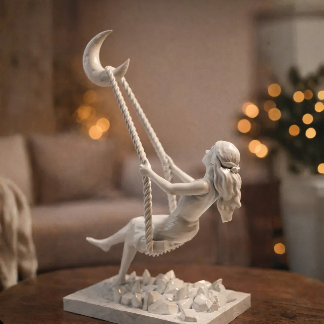 Moon Girl - A Sculpture for the Dreamers