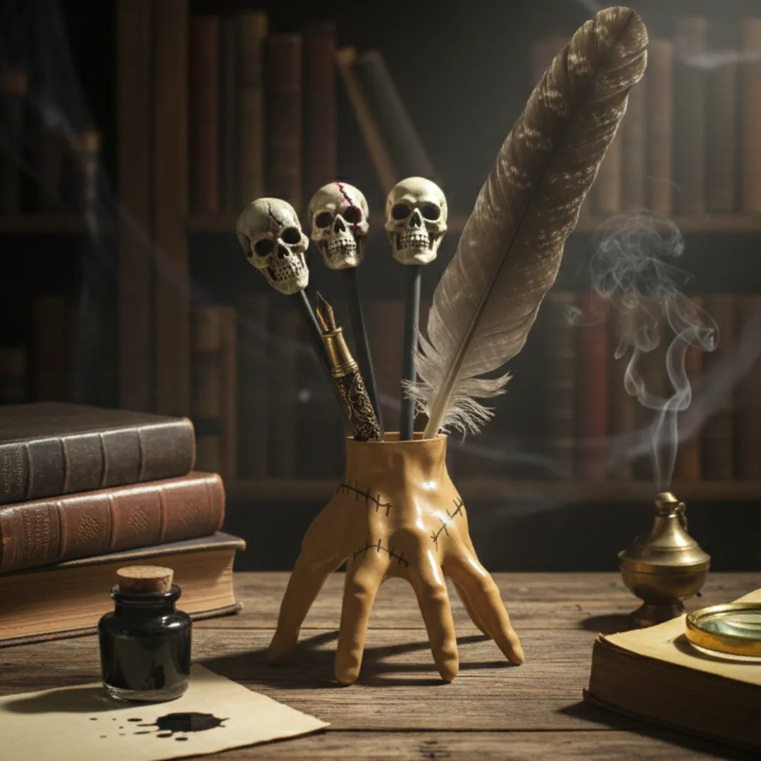 The Artisan Hand – Sculptural Desk Organizer