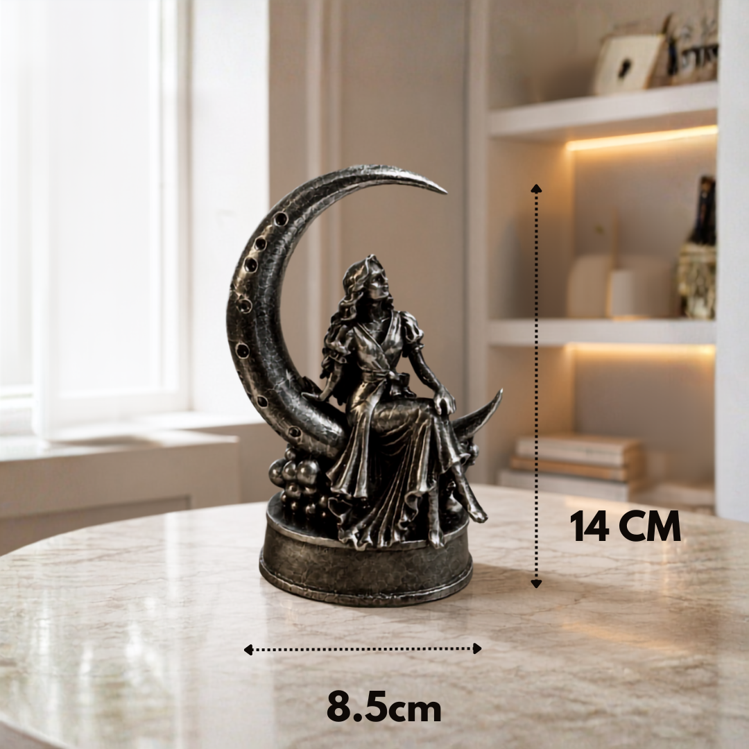Luna Reverie – Premium Moon Goddess | Silver Edition