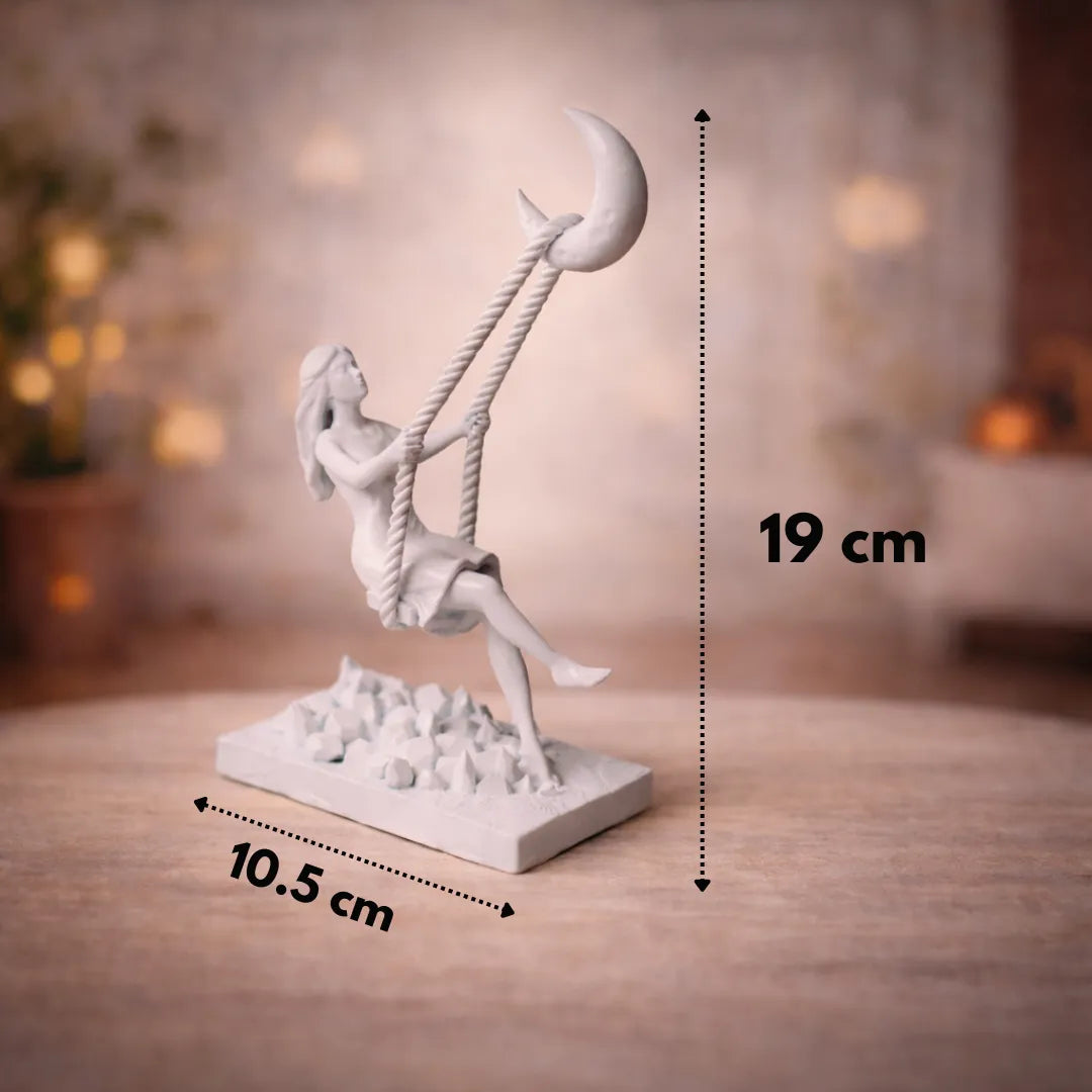 Moon Girl - A Sculpture for the Dreamers