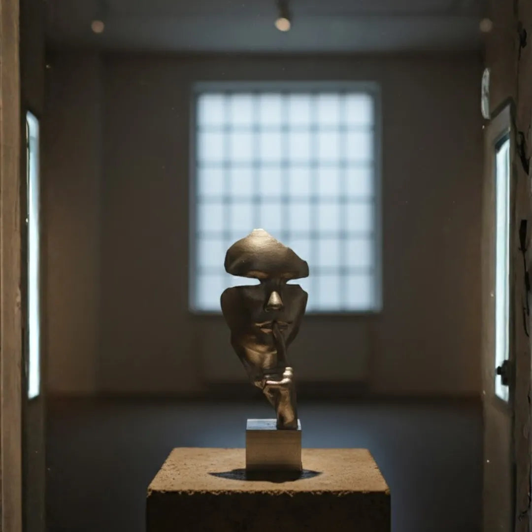 Silent Muse – Sculptural Expression of Thought