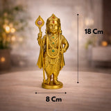 Swarna Murugan Golden Idol (Full Gold Finish)