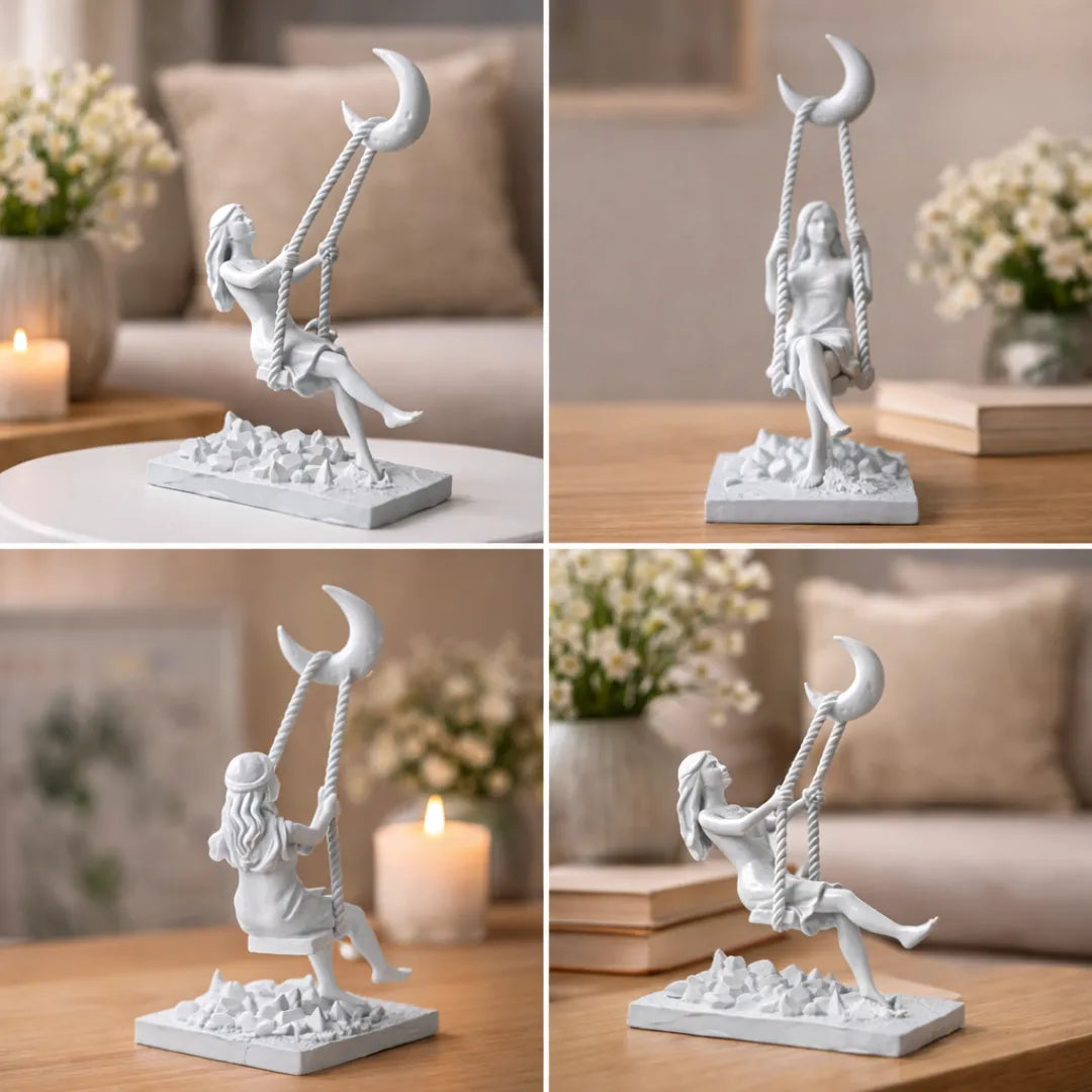 Moon Girl - A Sculpture for the Dreamers