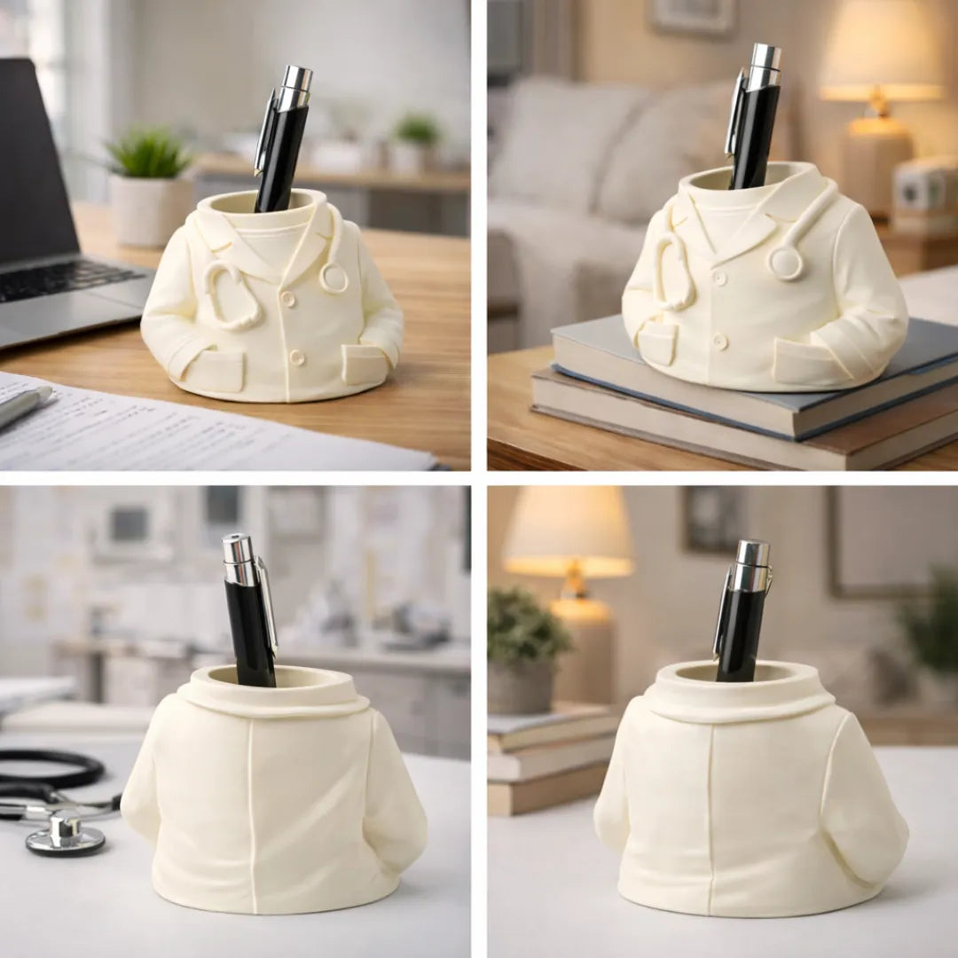Doctor’s Coat Pen Holder – A Tribute to Care & Craft
