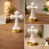 Eternal Cross – Minimal Sacred Décor Sculpture